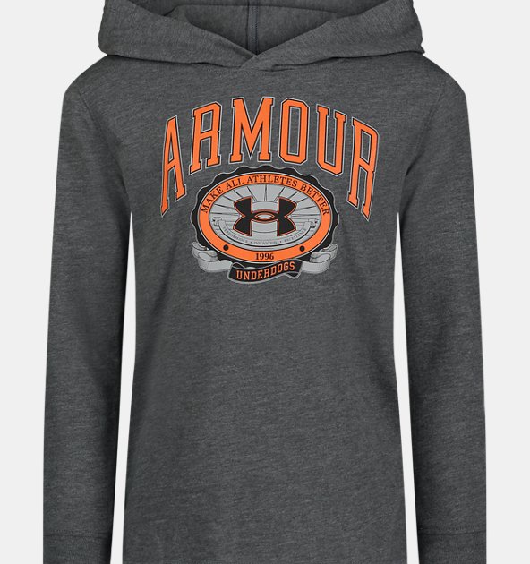 Under Armour Little Boys' UA Underdog Hooded T-Shirt